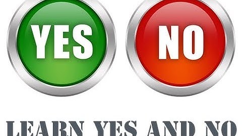 Learn Yes and No questions | Teach Yes and No questions