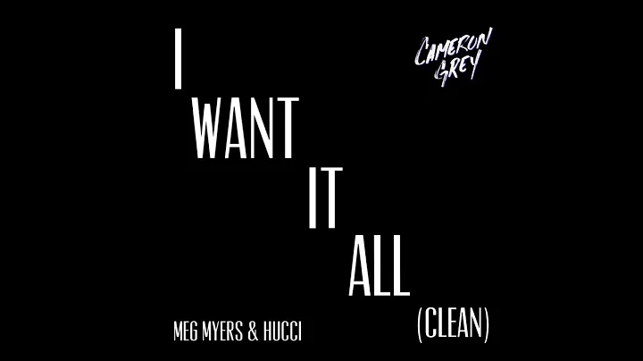 Cameron Grey - I Want It All With Meg Myers & Hucc...