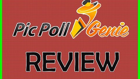 Pic Poll Genie Review |  Inside The Members Area  Plus 4 Bonus