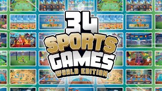 34 Sports Games - World Edition - Announcement Trailer screenshot 2