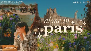 alone in the city of love // museum dates, parisian cafes, & sightseeing