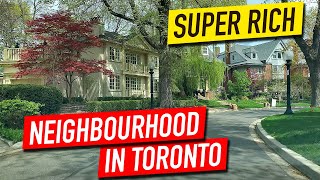 Driving through a wealthy neighbourhood in Toronto | Canadian lifestyle