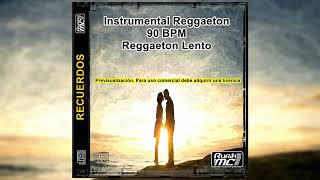 Reunión frágil Panorama Beat Reggaeton Lento - 90 BPM, Instrumental - Recuerdos by Rurik MC -  YouTube