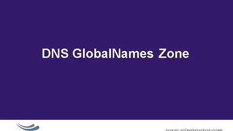 GlobalNames Zone