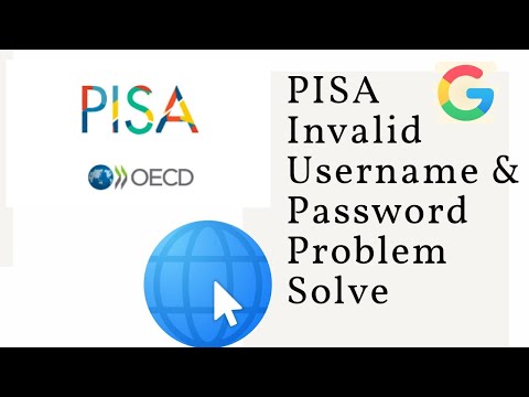 PISA Invalid Username & Password Problem Solve