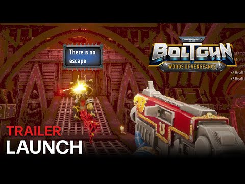 Warhammer 40,000: Boltgun — Words of Vengeance (видео)