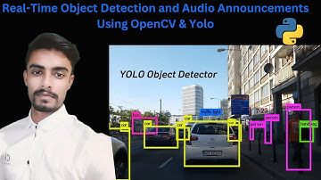 Real-Time Object Detection and Audio Announcements Using OpenCV and YOLO