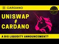 UniSwap Leaving Eth? | Cardano Coinbase Rumour | Cardano News with Cheeky Crypto