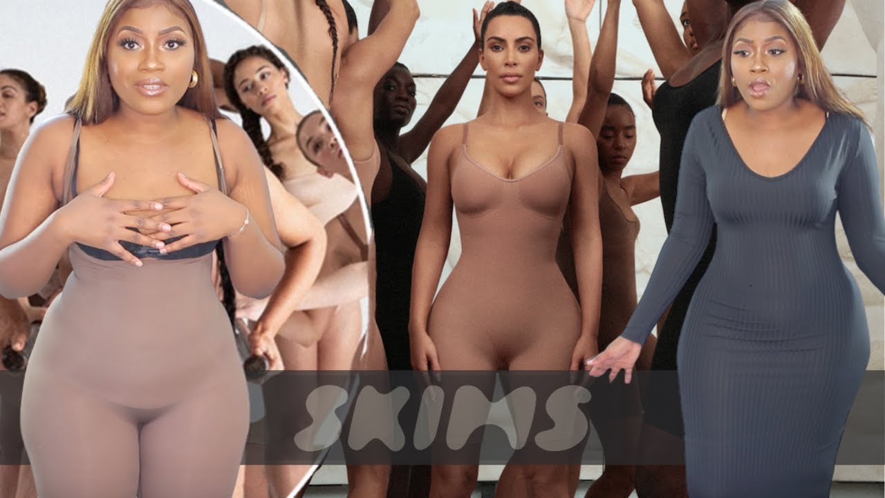 I'm in my 50s and tried Kim Kardashian's new sculpting Skims jumpsuit - the  results were amazing