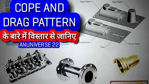COPE AND DRAG PATTERN - TYPES OF PATTERN