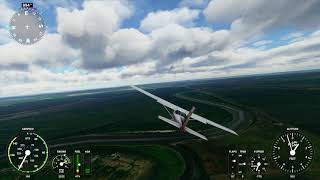 Microsoft Flight Simulator - река Большой Иргиз (Балаково)