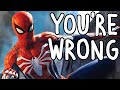 You're wrong about Spider Man PS4