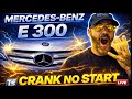 2017-2019 Mercedes-Benz E300 NO CRANK NO START | Battery Install & Diagnosis LIVE (W213 E-Class)