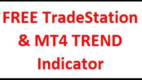 Free TradeStation and MT4 Trend Indicator created by EA Builder as supplied by Expert4x