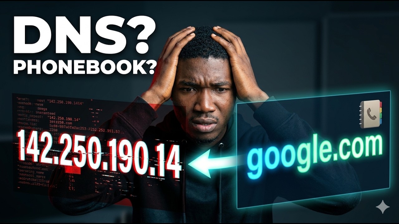 How DNS Works — The Internet’s Phonebook Explained in 60 Seconds - YouTube