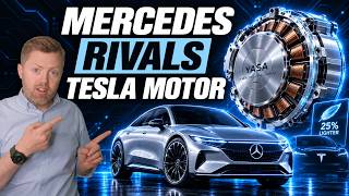 Mercedes-owned YASA is developing electric motors to Rival Tesla's New 25% Lighter Motor