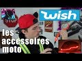 LES ACCESSOIRES MOTO WISH !  Led pour casque,rétro sous le guidon, etc..