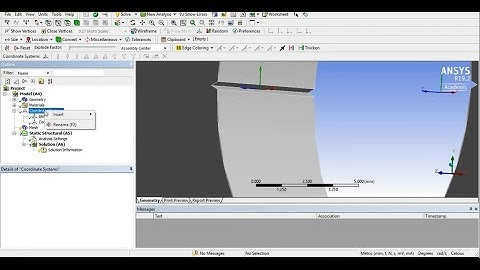 ANSYS Crack Analysis (FEA) of a Tensile Test Specimen with V Notches.