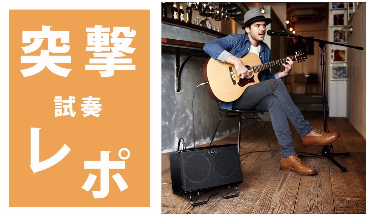 Roland MOBILE AC ステレオ・アコースティックギター・アンプ Roland MOBILE AC ギターアンプ ステレオミニアンプ エレアコ用 5W