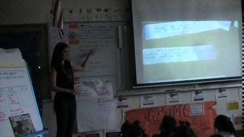 Language Skills Block Lesson Sample #1 Step 5 and 6 (language through reading and reflection)