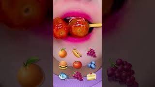 ASMR Eating Tanghulu No Talking With Emoji ????Ăn Không Nói Với Thử thách Đồ  shorts asmr