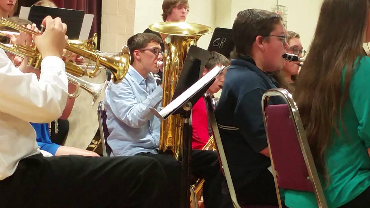 Green Ridge school band YouTube