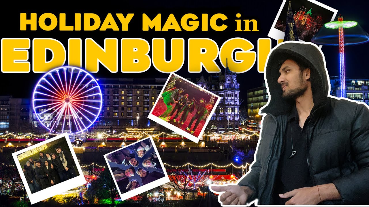 A Day out at Edinburgh Christmas Market | Christmas 2024 | 