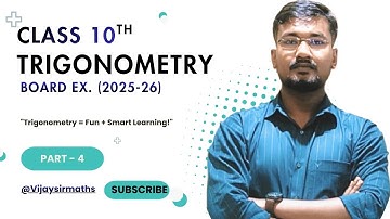 Trigonometry class 10#trigonometry#Vijaysirmaths#question#boardexam2025-26🎯💯