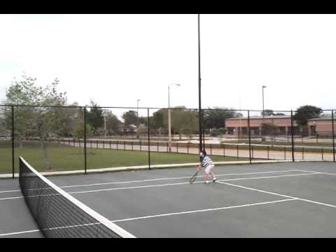 Tina and Cameron tennis