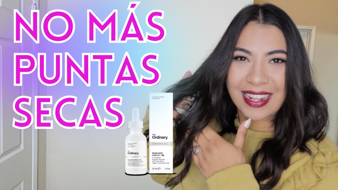 COMO MEJORAR PUNTAS SECAS- ÁCIDO HIALURONICO?? PUNTAS SECAS SOLUCIÓN #