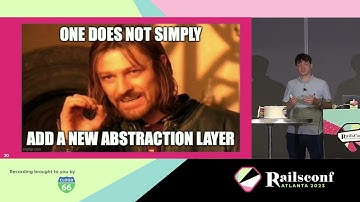 RailsConf 2023 - Rails as a piece of birthday cake by Vladimir Dementyev
