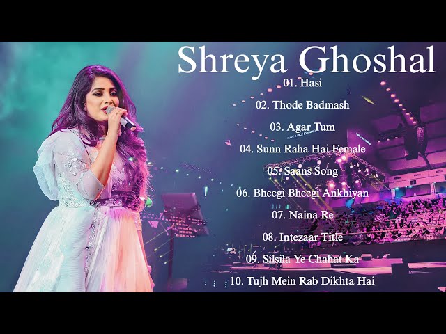 Best Songs of Shreya Ghoshal | Shreya Ghoshal Latest Bollywood Songs |  Ghoshal 2023 class=