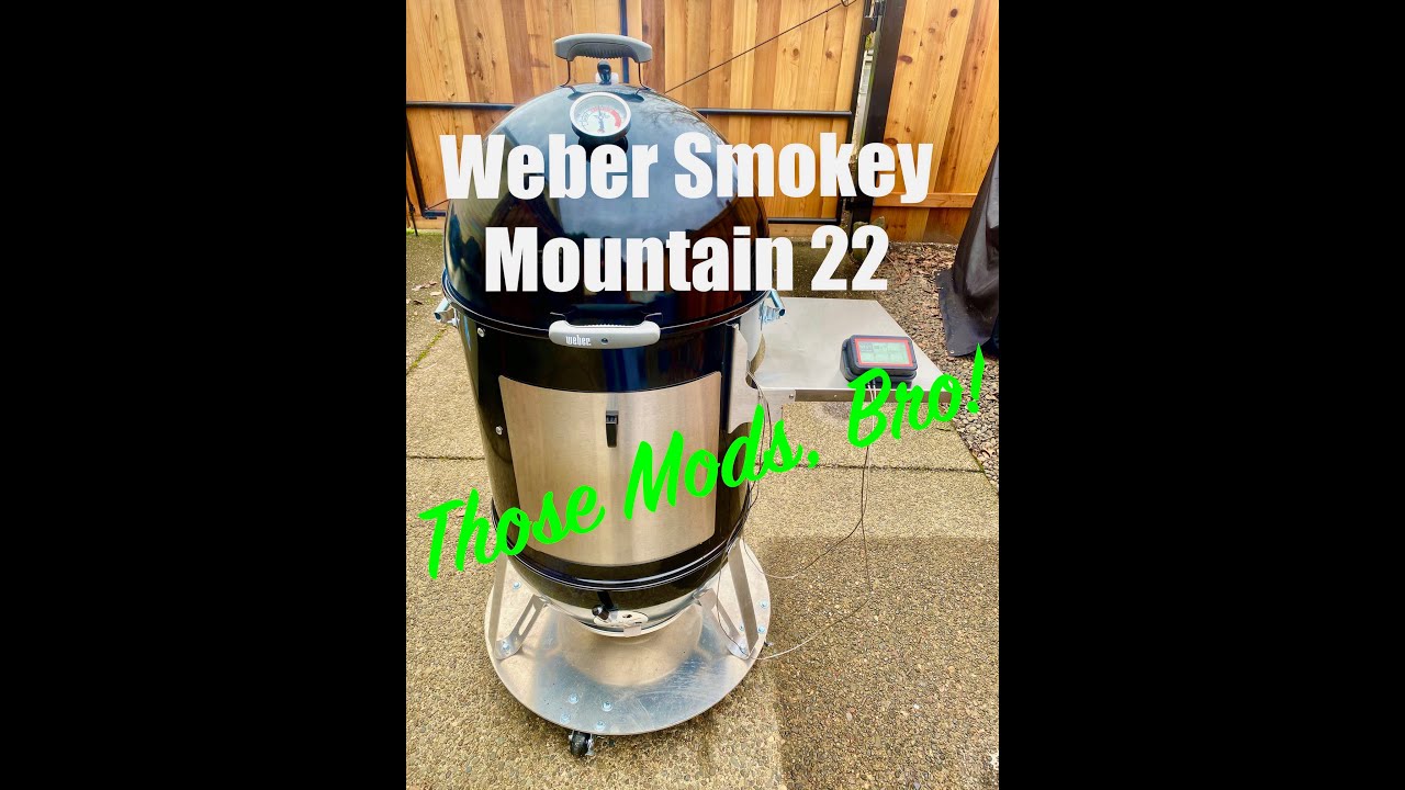 Weber Smokey Mountain (WSM) 22 Mods Complete! YouTube