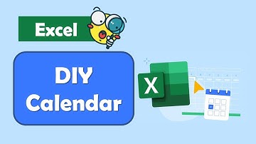 【Excel 廣東話教室】 |  DIY Excel Calendar