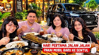 Hari Pertama Jalan Jalan Pakai Mobil Baru Ke Sentul‼️Ikan Bakar Dalam Bambu