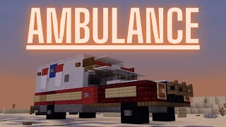 Minecraft: How to build an Ambulance in Minecraft | Minecraft Ambulance Tutorial