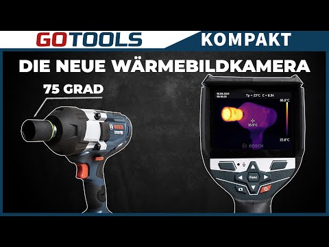 Incredibly accurate! Find the warmest or coldest point in detail like never before! BOSCH GTC600