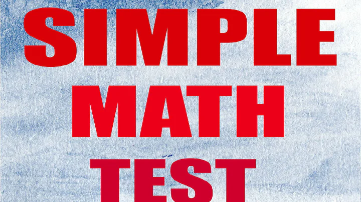 iq test questions and answer - simple math test 99% fail