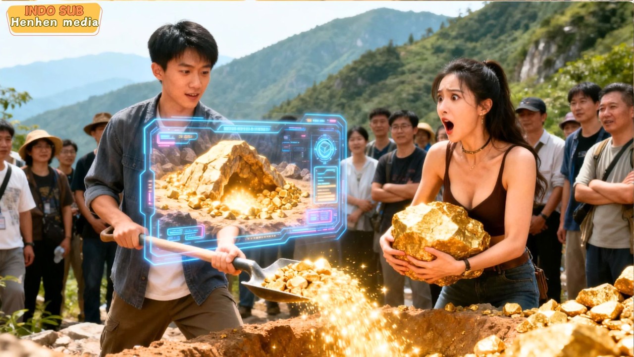 Sistem deteksi bikin pemuda miskin temukan emas triliunan dan kaya raya! #minidrama
