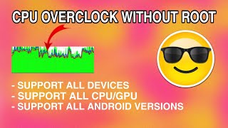 How To Overclock Android Fix Lag Increase Fps - No Root
