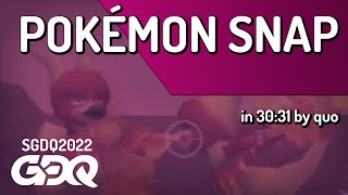 Pokémon Snap by quo in 30:31 - Summer Games Done Quick 2022