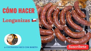 Cómo hacer Longanizas / Salchichas Chilenas!