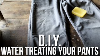 Water Treating Your Pants  An Inexpensive Gear Hack!