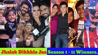 jhalak Dikhhla Jaa Season 1-11 All Winners.List of All Winners of Jhalak Dikhhla Jaa. Manisha Rani