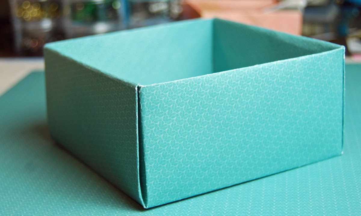 How to make a Cute BOX with Paper  DIY - Paper Box for Small Things 