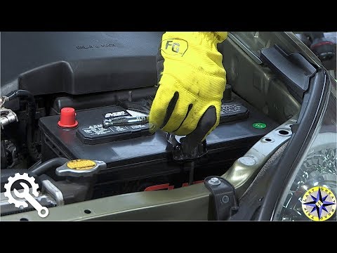 How to install car battery  Lexus GX470