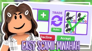 How to *SCAM* in Adopt Me (easy)