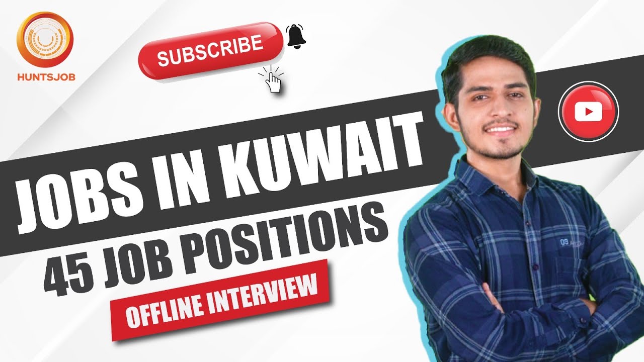 Job Openings In Kuwait For A Reputed Technical Services Company