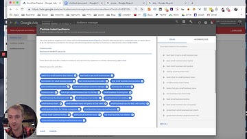How to Create Custom Audiences for Google Ads in Google Ads Audience Manager