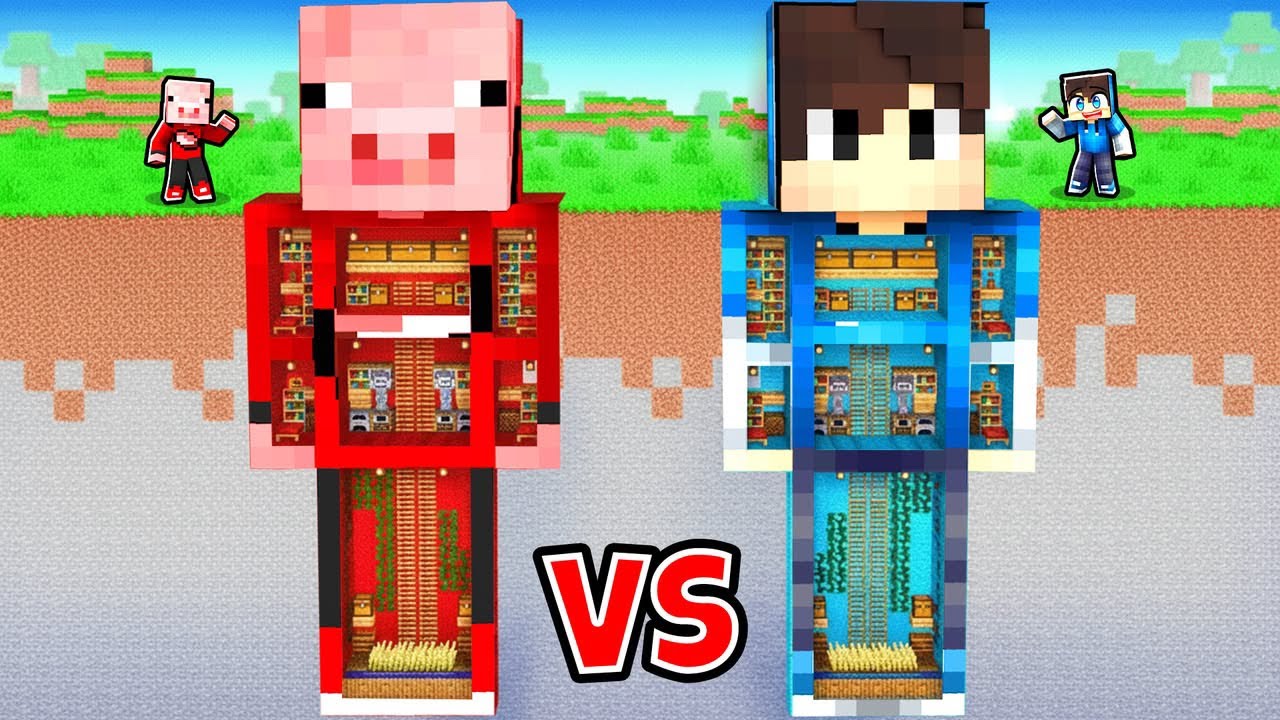 Extrémní BLUDIŠTĚ Uvnitř Helixe a Kevina v Minecraftu!